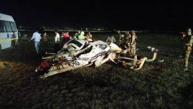 Chhattisgarh Helicopter Crash: ఛత్తీస్‌గఢ్‌లో ఘోర ప్రమాదం, శిక్షణ సమయంలో కుప్పకూలిన ప్రభుత్వ హెలికాప్టర్, ఇద్దరు పైలట్లు మృతి