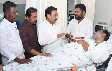 MLA Sridhar Reddy Health Update: నిలకడగా కోటంరెడ్డి శ్రీధర్ రెడ్డి ఆరోగ్యం, ఎవరూ ఆందోళన పడవద్దని తెలిపిన అపోలో వైద్యులు, రేపు యాంజియోగ్రామ్, లేజర్ అబ్లేషన్ పరీక్షలు