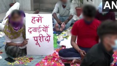 HIV Patients Protest: ఏఆర్‌టీ మందులు లేవని ఢిల్లీలో హెచ్ఐవి పేషెంట్లు నిరసన, మందులు లేకుండా భారత్‌ను హెచ్‌ఐవి రహిత దేశంగా ఎలా తయారు చేస్తారని ప్రశ్నిస్తున్న రోగులు