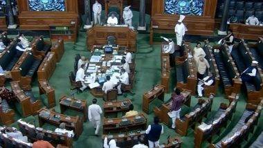 Parliament Monsoon Session 2022: లోక్ సభ నుంచి 4గురు కాంగ్రెస్ ఎంపీలు సస్పెండ్, స‌భా నిబంధ‌నావ‌ళిని ధిక్క‌రించినందుకు వ‌ర్షాకాల స‌మావేశాలు మొత్తం సస్పెండ్ చేస్తున్న‌ట్లు స్పీకర్ ప్రకటన