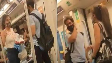 Girl Slaps Boy: వైరల్ వీడియో.. టీ షర్ట్ ఇంత ఛీపా అన్న ప్రియుడు, అందరిముందే చితకబాదిన ప్రియురాలు, కోపం తట్టుకోలేక ఆమె చెంప పగలగొట్టిన ప్రియుడు