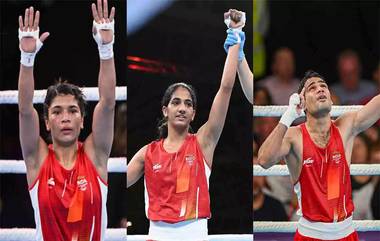 Nikhat Zareen Wins Gold: నిన్న రెజ్లింగ్, ఇవాళ బాక్సింగ్.. కామన్ వెల్త్‌లో భారత్‌కు పసిడి పంట, చరిత్ర సృష్టించిన తెలంగాణ తేజం నిఖిత్ జరీన్, అంతకుముందు నీతూ ఘంఘాస్‌కు కూడా గోల్డ్ మెడల్, ఒకేరోజు బాక్సింగ్‌లో హ్యాట్రిక్ స్వర్ణాలు