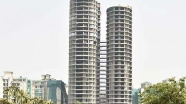 India's tallest structure Noida Supertech Twin Towers to be demolished at 2:30 pm today: టిక్‌ టిక్‌ టిక్‌.. నోయిడా జంట భవనాల కూల్చివేత.. ఉత్కంఠతో ఎదురు చూస్తున్న యావత్తు దేశం..