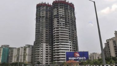 Noida Twin Towers Demolition: కుప్పకూలనున్న నోయిడా ట్విన్ ట‌వ‌ర్స్, 3700 కిలోల పేలుడు ప‌దార్ధాల‌తో ట్విన్ ట‌వ‌ర్స్‌ను కూల్చివేస్తున్న ఎడిఫైస్ ఇంజనీరింగ్ సంస్థ