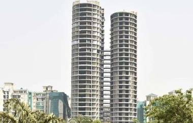 India's tallest structure Noida Supertech Twin Towers to be demolished at 2:30 pm today: టిక్‌ టిక్‌ టిక్‌.. నోయిడా జంట భవనాల కూల్చివేత.. ఉత్కంఠతో ఎదురు చూస్తున్న యావత్తు దేశం..