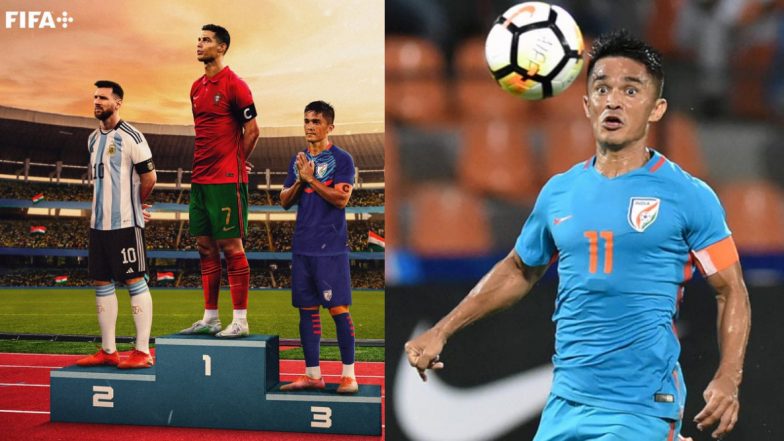 Sunil Chhetri:  సునీల్ ఛెత్రీకి ఫిఫా తరపున అరుదైన గౌరవం, రొనాల్డో, మెస్సీ వంటి దిగ్గజాల సరసన నిలిచిన భారత ఫుట్ బాల్ ఆటగాడు సునీల్ ఛెత్రి