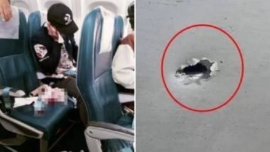 Bullet in Plane: మేఘాల్లో.. 3 వేల అడుగుల ఎత్తులో ప్రయాణిస్తున్న విమానం మీదకు సర్రున దూసుకొచ్చిన బుల్లెట్.. సరాసరి ఓ ప్రయాణికుడి చెంపలోకి.... తర్వాత ఏమైంది??