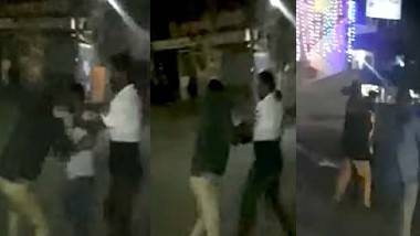 Drunken SI Creates Ruckus: తాగిన మత్తులో పోలీసులను చితకబాదిన ఎస్సై,స్థానికులు అడ్డకోవడంతో కారు వదిలి పరార్, ఉన్నతాధికారులకు ఫిర్యాదు చేసిన బాధిత పోలీసులు