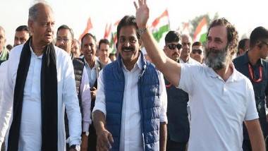 Bharat Jodo Yatra: నేటితో 100 రోజులు పూర్తి చేసుకున్న భారత్ జోడో యాత్ర, సెప్టెంబర్ 7న కన్యాకుమారిలో ప్రారంభమైన పాదయాత్ర, నేడు రాజస్థాన్‌లోని దౌసా నుండి తిరిగి ప్రారంభం