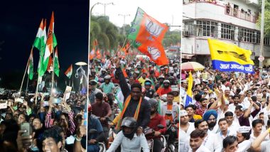 Exit Poll Results 2022: 131 స్థానాలతో గుజరాత్‌‌లో అతిపెద్ద పార్టీగా బీజేపీ, NDTVఎగ్జిట్ పోల్స్‌లో వెల్లడి, 41 సీట్లతో కాంగ్రెస్ రెండవ స్థానంలోకి వస్తుందంటున్న సర్వేలు