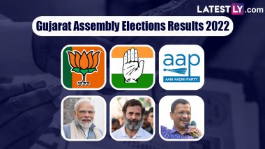 Gujarat, Himachal Election Results 2022: గుజరాత్‌లో ఏడోసారి సత్తాచాటుతున్న బీజేపీ, హిమాచల్‌లో హంగ్‌ దిశగా ఫలితాలు, గుజరాత్‌లో మరింత బలహీనపడిన కాంగ్రెస్, పెద్దగా కనిపించని ఆమ్ ఆద్మీపార్టీ ప్రభావం