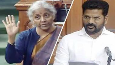 Revanth Reddy vs Nirmala: లోక్‌సభలో హిందీ, బ్రాహ్మణ వార్, రేవంత్ హిందీ అంతతమాత్రమేనన్న నిర్మలా సీతారామన్, మీలా బ్రాహ్మణవాదిని కాకపోవడం వల్లే భాష వీక్ అన్న కాంగ్రెస్ ఎంపీ