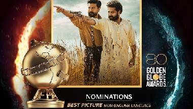 RRR In Golden Globe Race: ప్రతిష్ఠాత్మక గోల్డెన్ గ్లోబ్ అవార్డుకు నామినేట్ అయిన 'ఆర్ఆర్ఆర్'.. రెండు విభాగాల్లో రేసులో..