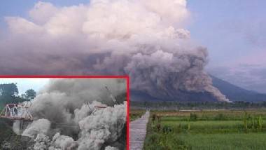 Mount Semeru Erupts: బద్దలైన మౌంట్ సెమేరు అగ్నిపర్వతం.. 8 కిలోమీటర్ల వరకు డేంజర్ జోన్.. వీడియోలు వైరల్..