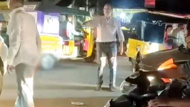 Suresh Babu Clears Traffic Video: ట్రాఫిక్ పోలీస్ అవతారం ఎత్తిన ప్రముఖ నిర్మాత సురేష్‌ బాబు, కారు దిగి ట్రాఫిక్ కంట్రోల్ చేస్తున్న వీడియో వైరల్