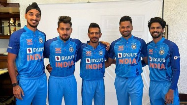 Team India New Jersey: టీమిండియా ప్లేయర్లకు న్యూ జెర్సీ, కిల్ల‌ర్ లోగోతో ఉన్న జెర్సీల‌ను ధరించిన భారత క్రికెటర్లు, మార్పు ఎందుకో తెలుసా..