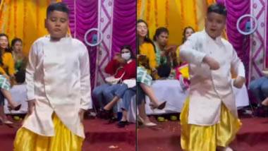 Boy Dancing video: ఆప్ కే ఆజానేసే పాటకు డ్యాన్సుతో దుమ్మురేపిన బాలుడు, డ్యాన్స్ చేస్తూ బాలుడు కింద ప‌డిపోవ‌డంతో చేయి అందించిన తల్లి, వీడియో వైరల్