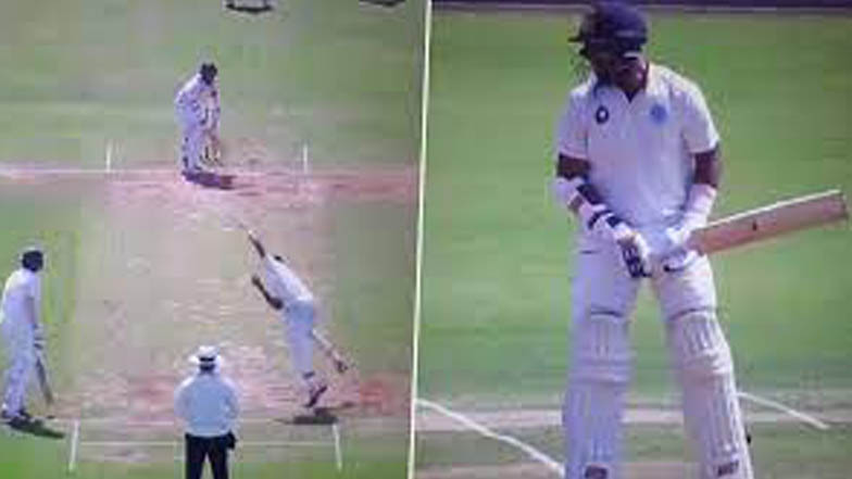Hanuma Vihari Bats Left-Handed Video: బౌన్సర్ దెబ్బకు గాయం, ఒంటి చేత్తో బ్యాటింగ్, కుడి చేతి నుంచి ఎడమచేతి వాటంతో బ్యాటింగ్ చేసిన హనుమ విహారి, వీడియో ఇదే..