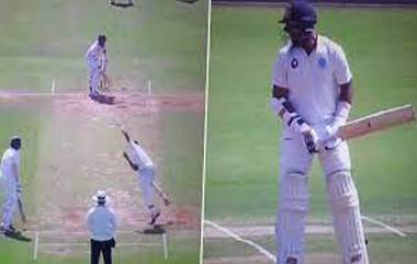 Hanuma Vihari Bats Left-Handed Video: బౌన్సర్ దెబ్బకు గాయం, ఒంటి చేత్తో బ్యాటింగ్, కుడి చేతి నుంచి ఎడమచేతి వాటంతో బ్యాటింగ్ చేసిన హనుమ విహారి, వీడియో ఇదే..