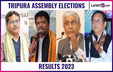 Tripura Assembly Election Result 2023 Updates: మేఘాలయలో టీఎంసీ ప్రభంజనం, త్రిపురలో బీజేపీ కూటమి ఆధిక్యం, నాగాలాండ్‌ లో మరోసారి ఎన్‌డీపీ స్పష్టమైన ఆధిక్యం, ఆసక్తిరేపుతున్న ఈశాన్య రాష్ట్రాల రిజల్ట్స్