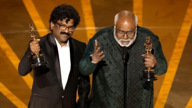 Oscars 2023: వీడియో ఇదిగో..తెలుగులో ఉన్న 56 అక్షరాల్లో సంగీతం ధ్వనిస్తుంది, ఆస్కార్ వేదికపై తెలుగు గొప్పతనాన్ని మాటలతో వివరించిన చంద్రబోస్