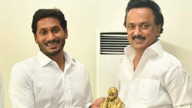 CM MK Stalin Birthday: తమిళనాడు సీఎం ఎంకే స్టాలిన్‌కు పుట్టినరోజు శుభాకాంక్షలు తెలిపిన సీఎం జగన్, జీవితంలో మరింత సక్సెస్‌ సాధించాలని ట్వీట్ చేసిన ఏపీ ముఖ్యమంత్రి