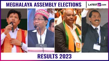 Meghalaya Election Result 2023: మేఘాలయలో దూసుకుపోతున్న అధికార పార్టీ NPP, 17 స్థానాల్లో ఆధిక్యం, టీఎంసీ 5 స్థానాల్లో, బీజేపీ 4 స్థానాల్లో ఆధిక్యం, కొనసాగుతున్న కౌంటింగ్