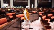 New Parliament Building Pics: కొత్త పార్లమెంట్ బిల్డింగ్ ఫోటోలు చూశారా, ప్రధాని నరేంద్ర మోదీ ఆకస్మిక తనిఖీ, సోషల్ మీడియాలో పిక్చర్స్ వైరల్