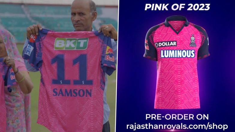 Rajasthan Royals New Jersey: ఈసారి సరికొత్తగా ఐపీఎల్‌లోకి ఎంట్రీ ఇస్తున్న రాజస్థాన్ రాయల్స్, వినూత్నంగా కొత్త జెర్సీని రిలీజ్ చేసిన రాజస్థాన్‌