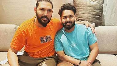 Yuvraj Singh Meets Rishabh Pant: మరోసారి సత్తా చాటేందుకు రెడీ అవుతున్న రిషబ్ పంత్, సోషల్‌ మీడియాలో కలిసిన ఫోటోను షేర్ చేసిన యువరాజ్ సింగ్