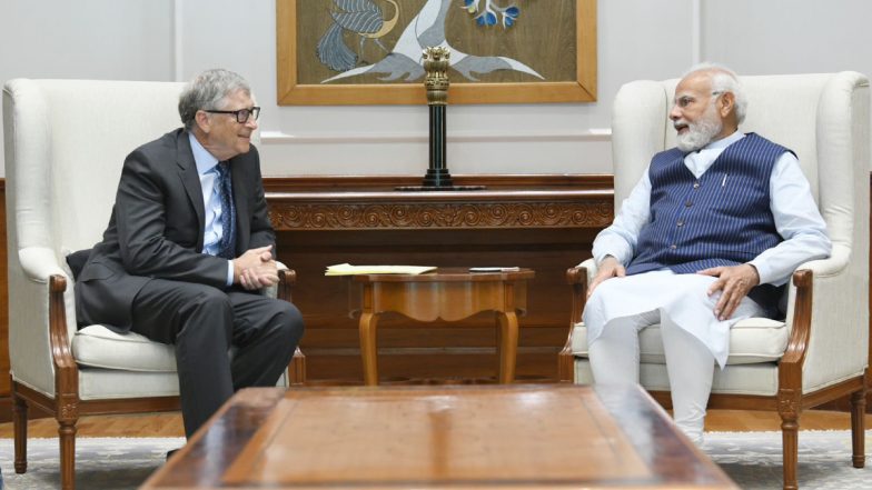Bill Gates Meets PM Modi: వ్యాక్సిన్ల ఉత్పత్తిలో భారత్ భేష్, సృజనాత్మక రంగంలో పెట్టుబడులతో భారత్ అద్భుత ఫలితాలు సాధిస్తోందన్న బిల్ గేట్స్, ఢిల్లీలో మోదీతో భేటీ