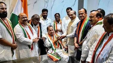 DS Quits Congress: బిగ్ ట్విస్ట్.. చేరిన ఒక రోజుకే కాంగ్రెస్‌కు డీఎస్‌ రాజీనామా, క్రియాశీల రాజకీయాలకు దూరంగా ఉంటున్నానని లేఖలో వెల్లడి