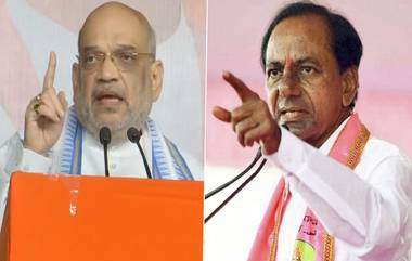 Amit Shah Slams KCR: ముందు నీ సీఎం సీటు కాపాడుకో కేసీఆర్! అధికారంలోకి వచ్చాక దొంగలను జైళ్లో వేస్తామంటూ అమిత్ షా   వార్నింగ్, చేవెళ్ల వేదికగా బీఆర్ఎస్ సర్కారుపై విమర్శల వాన