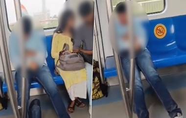 Guy Masturbates Inside Metro: వీడియో ఇదిగో, మెట్రోలో ఔటయ్యేదాకా హస్తప్రయోగం చేసుకున్న యువకుడు, పక్కన యువతి ఉన్నా పట్టించుకోని రసికుడు