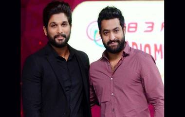 NTR-Allu Arjun: 'పార్టీ లేదా పుష్ప' అంటూ తారక్ ట్వీట్.. 'వస్తున్నా' అని రీ-ట్వీట్ చేసిన బన్నీ.. అసలేంటి విషయం??