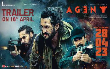 Agent Trailer Release Date: అదిరిపోయే అప్‌డేట్ తీసుకొచ్చిన అయ్యగారు, ఏజెంట్ మూవీ ట్రైలర్ రిలీజ్ డేట్ ఫిక్స్‌ చేసిన అఖిల్