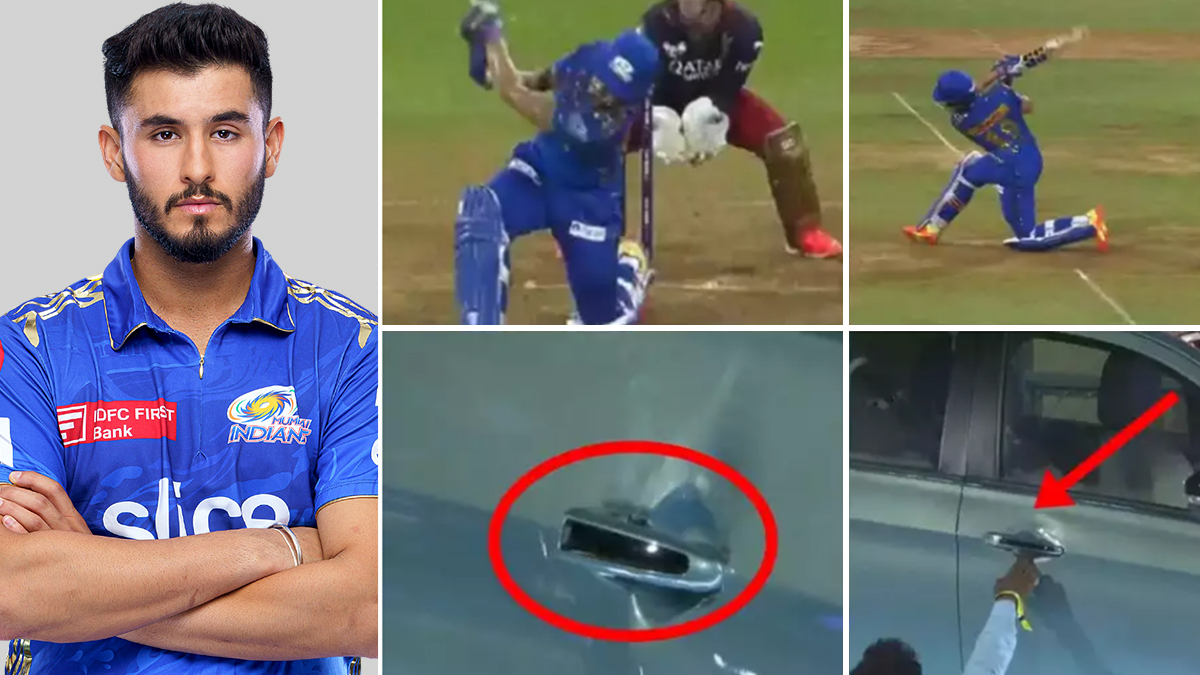 IPL 2023 Nehal Wadhera Six: నేహాల్ సిక్సర్ దెబ్బకు స్టేడియంలో పార్క్ చేసి కారుకు సొట్ట పడింది...కారును కొట్టిన వారికి రూ. 5 లక్షల బహుమతి ప్రకటించిన టాటా మోటార్స్..లక్కీ సిక్స్ అంటే ఇదేనేమో..
