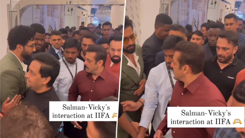 Salman Vs Vicky Kaushal: కత్రినా కైఫ్ భర్తను పక్కకు తోసేసిన సల్మాన్ బాడీగార్డ్స్, ఐఫా వేడుకల్లో ఎదురుపడ్డ సల్మాన్- విక్కీ, మాట్లాడినా పట్టించుకోకుండా వెళ్లిపోయిన సల్మాన్! వీడియో ఇదుగోండి!