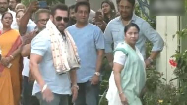 Salman Khan Meets Mamata Banerjee: బెంగాల్‌ సీఎంతో సల్మాన్ ఖాన్ భేటీ అరగంటపాటూ ఏకాంత చర్చలు, ఇద్దరి చర్చ దేనిపై అనేది సస్పెన్స్