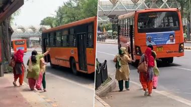 Delhi CM Order: బస్‌స్టాపులో మహిళలు వేచి ఉన్నారు. బస్సు ఆపాలంటూ డ్రైవర్ ను కోరారు. అయితే, బస్సు ఆపని డ్రైవర్.. కేజ్రీవాల్ ఏం చేశారంటే? వీడియో ఇదిగో!