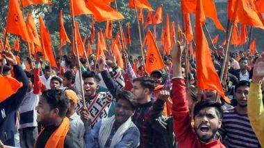 Bajrang Dal Row: కర్ణాటక భజరంగ్‌దళ్‌ ప్రకంపనలు తెలంగాణకు, రాష్ట్ర వ్యాప్తంగా నిరసనలు చేపట్టిన బీజేపీ, గాంధీభవన్‌ ఎదుట హనుమాన్‌ చాలీసా చదివిన భజరంగ్‌దళ్‌ కార్యకర్తలు