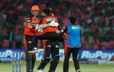 IPL 2023 RR vs SRH: సన్ రైజర్స్, రాజస్థాన్ రాయల్స్ మ్యాచులో చివరి బంతిపై వివాదం, నో బాల్ ఆడి రన్ చేసిన అబ్దుల్ సమద్, తిరిగి స్ట్రైకింగ్ లోకి ఎందుకు వచ్చాడు అంటున్న నెటిజన్లు...