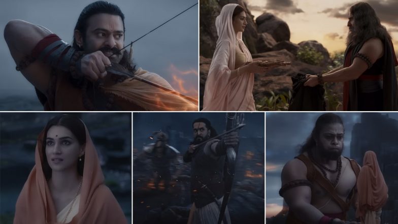 Adipurush Final Trailer: ఆదిపురుష్ ఫైనల్ ట్రైలర్ మామూలుగా లేదుగా! యాక్షన్ సన్నివేశాలతో హైప్ ఎక్కించిన ఓం రౌత్, తిరుపతిలో గ్రాండ్ ఈవెంట్లో ట్రైలర్ రిలీజ్, ప్రభాస్ ఫ్యాన్స్ హంగామా అంతా ఇంతాకాదు Adipurush Final Trailer: ఆదిపురుష్ ఫైనల్ ట్రైలర్ మామూలుగా లేదుగా! యాక్షన్ సన్నివేశాలతో హైప్ ఎక్కించిన ఓం రౌత్, తిరుపతిలో గ్రాండ్ ఈవెంట్లో ట్రైలర్ రిలీజ్, ప్రభాస్ ఫ్యాన్స్ హంగామా అంతా ఇంతాకాదు