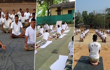 International Yoga Day: యోగా డే కోసం త్రివిధ దళాలు భారీ ఏర్పాట్లు, ఐఎన్‌ఎస్‌ విక్రాంత్‌ సహా 360 డిగ్రీల కోణంలో యోగా   దినోత్సవాన్ని నిర్వహించేందుకు ఏర్పాట్లు