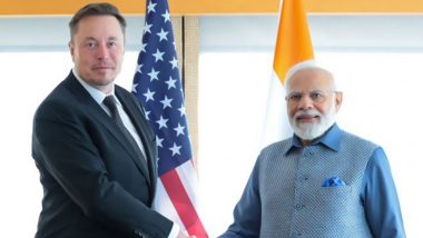 Elon Musk Meets PM Modi: మోదీకి నేను పెద్ద ఫ్యాన్‌ ను, త్వరలోనే భారత్‌లో పర్యటిస్తానన్న టెస్లా సీఈవో ఎలాన్ మస్క్, న్యూయార్క్‌లో ప్రధాని మోదీతో భేటీ అయిన ఎలాన్ మస్క్