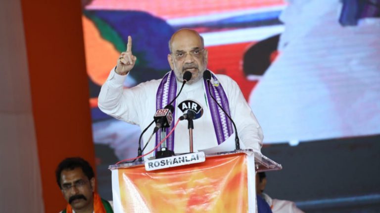 Amit Shah In AP: ఏపీలో పేదలకు పంచుతున్న బియ్యం మోడీ ఇచ్చినవే, కేంద్రం ఇస్తున్న బియ్యంపై జగన్‌ ఫొటో వేసుకుంటున్నారు..ఏపీ పర్యటనలో కేంద్ర హోం మంత్రి అమిత్ షా కామెంట్స్