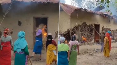 Manipur Sexual Violence Case: మణిపూర్ ఘటనలో నిందితుడి ఇంటిని తగలబెట్టిన మహిళలు, ఈ కేసులో ఇప్పటి వరకు నలుగురు అరెస్ట్