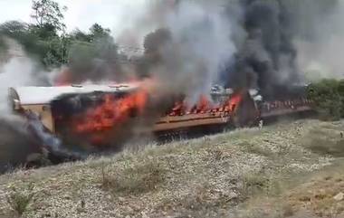 Falaknuma Express Fire: ఫలక్‌నుమా రైలు ప్రమాద ఘటనపై విచారణకు ఆదేశం, రైలు ప్రమాద ఘటనపై డీజీపీ అంజనీ కుమార్‌ ట్వీట్‌