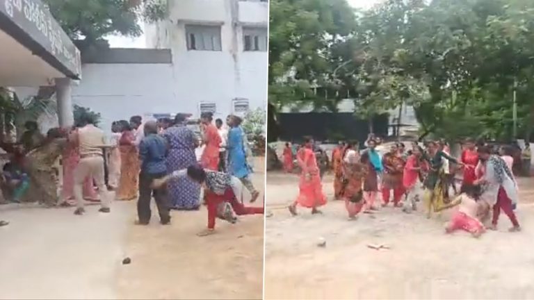 Hijras Fight in Police Station: వీడియో ఇదిగో, పోలీసుల ముందే దారుణంగా కొట్టుకున్న హిజ్రాలు, మిర్యాలగూడ వన్‌ పోలీస్‌ స్టేషన్‌లో ఘటన