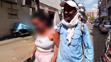 Foreign Tourist Molested: వీడియో ఇదిగో, విదేశీ పర్యాటకురాలిపై లైంగిక వేధింపులకు పాల్పడిన ఆటోడ్రైవర్, క్లిప్ వైరల్ అయిన తర్వాత అరెస్టు